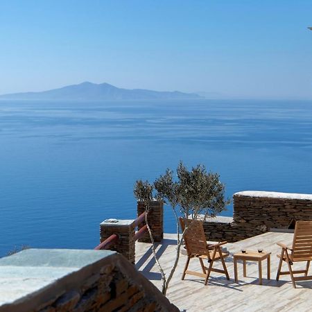 Acron Andros - Luxury Villa With Private Pool Korthio Экстерьер фото