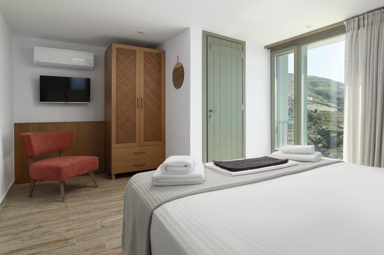 Acron Andros - Luxury Villa With Private Pool Korthio Экстерьер фото