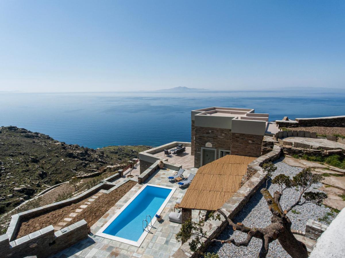 Acron Andros - Luxury Villa With Private Pool Korthio Экстерьер фото