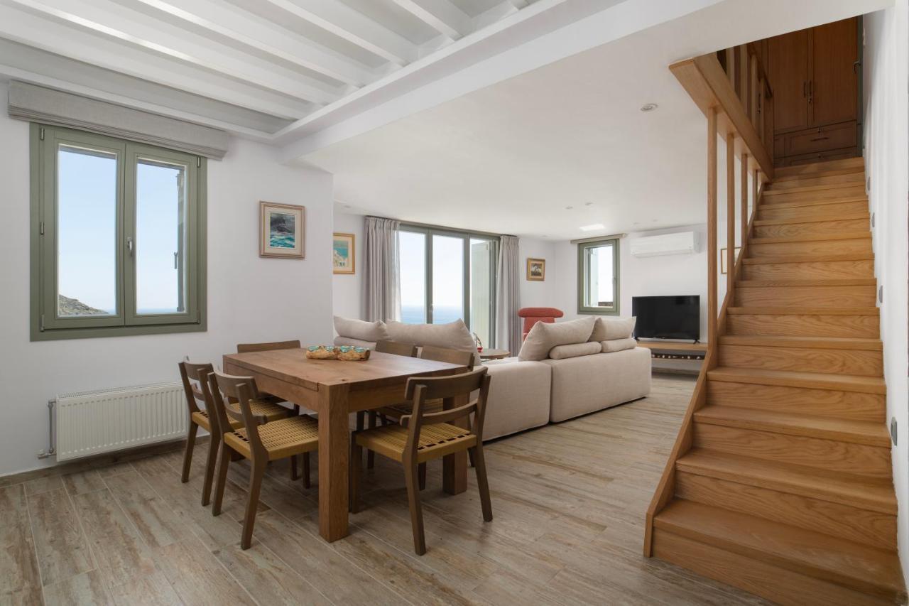 Acron Andros - Luxury Villa With Private Pool Korthio Экстерьер фото