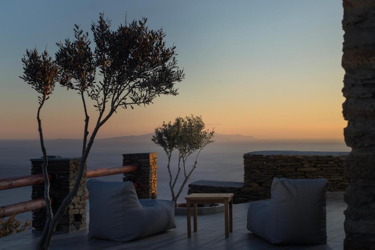 Acron Andros - Luxury Villa With Private Pool Korthio Экстерьер фото
